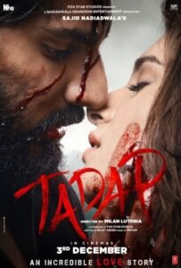 Tadap (2021) Hindi Movie HDRip | 1080p | 720p | 480p | ESubs | Vegamovies